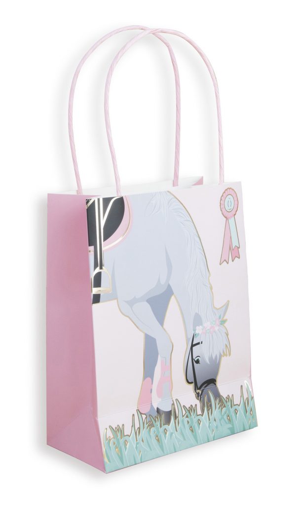 SACS EN PAPIER CHEVAL (Pack 4 sacs 15 x 20 cm)
