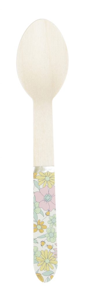 CUILLÈRES EN BOIS LIBERTY (Pack de 8 cuillères)