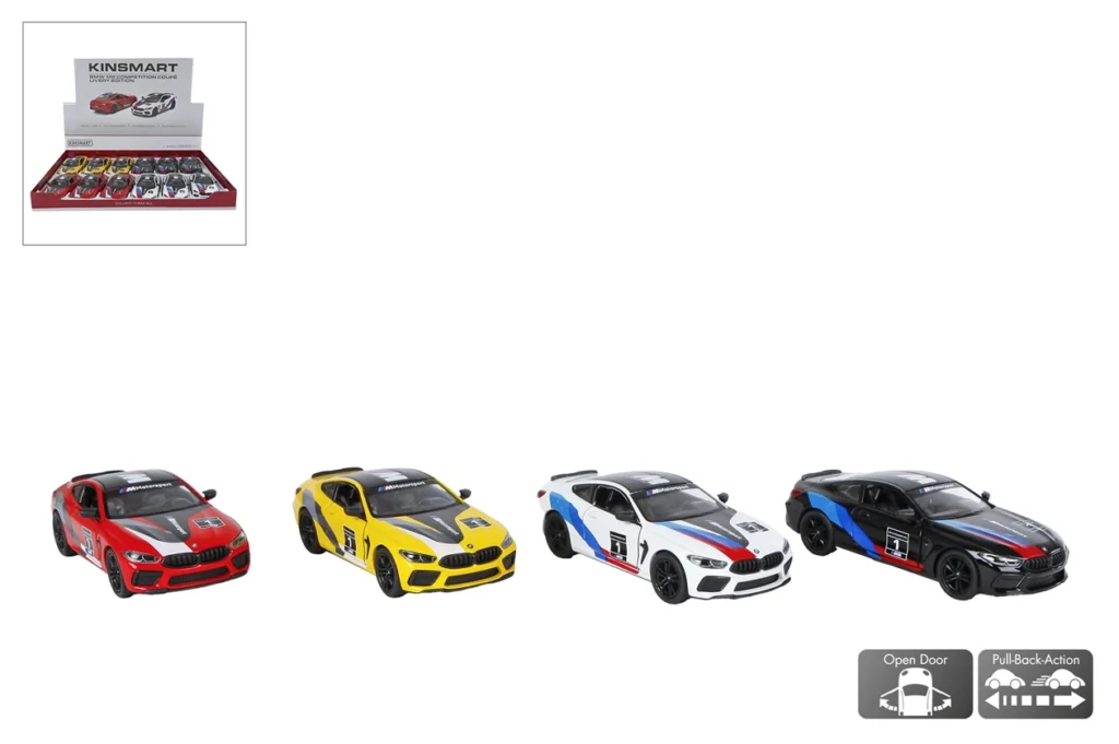 BMW M8 MINIATURE MÉTAL (Petites voitures collection)