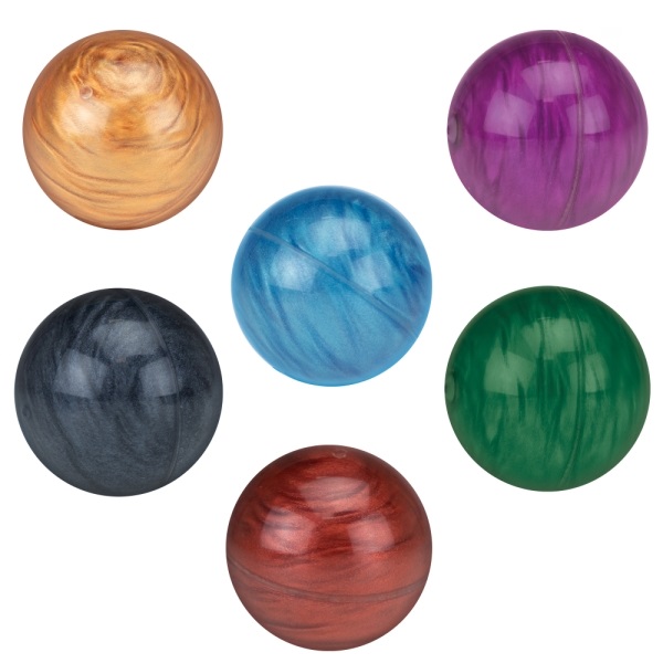 BALLE GALAXY (Balle rebondissante 6.5 cm) Pack 12 balles assorties – Image 2