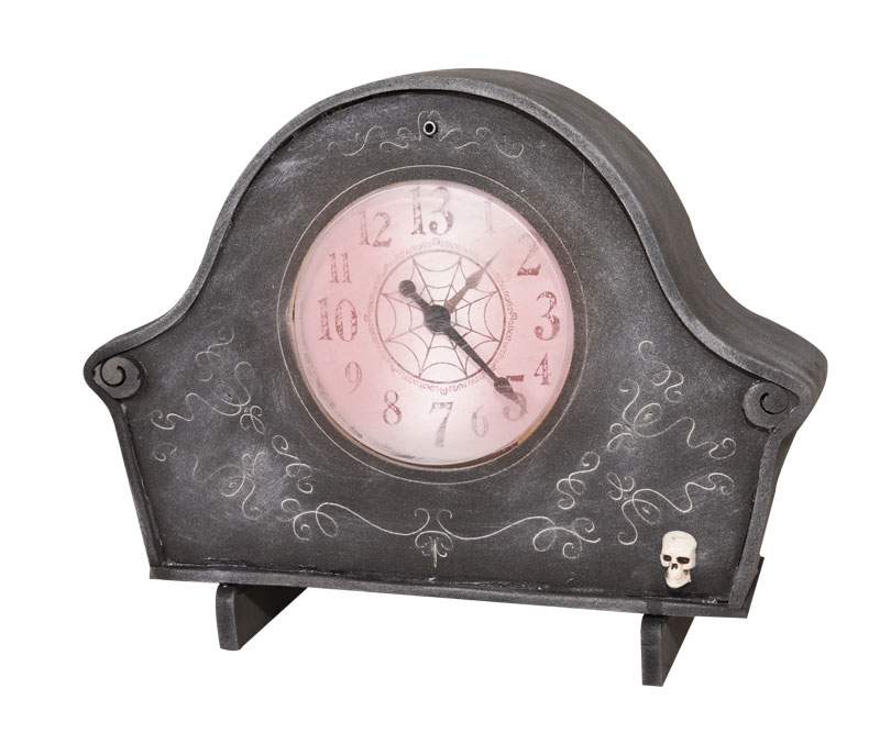 HORLOGE HANTÉE (Décoration son et lumière) Taille 20 cm - Démo vidéo