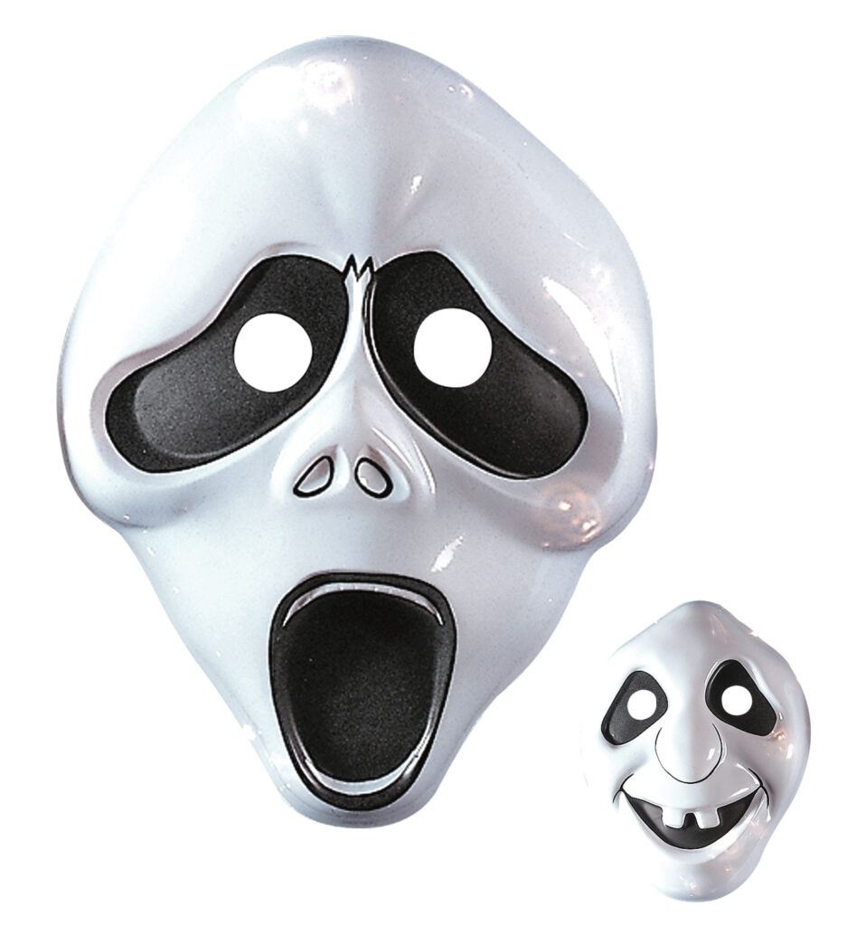 MASQUE FANTÔME ENFANT (Masque en plastique)