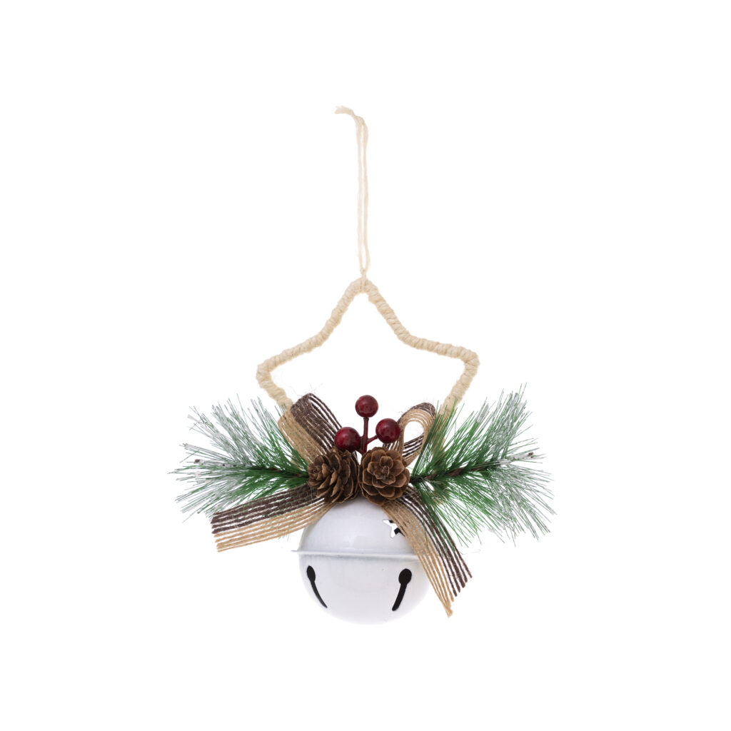 CLOCHES ET GRELOTS (Décoration a suspendre noir ou blanche)