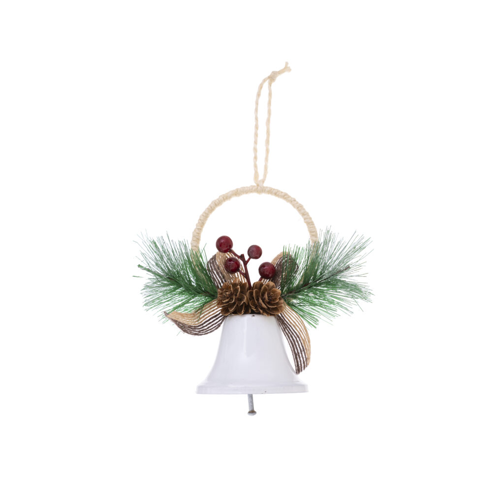 CLOCHES ET GRELOTS (Décoration a suspendre noir ou blanche)