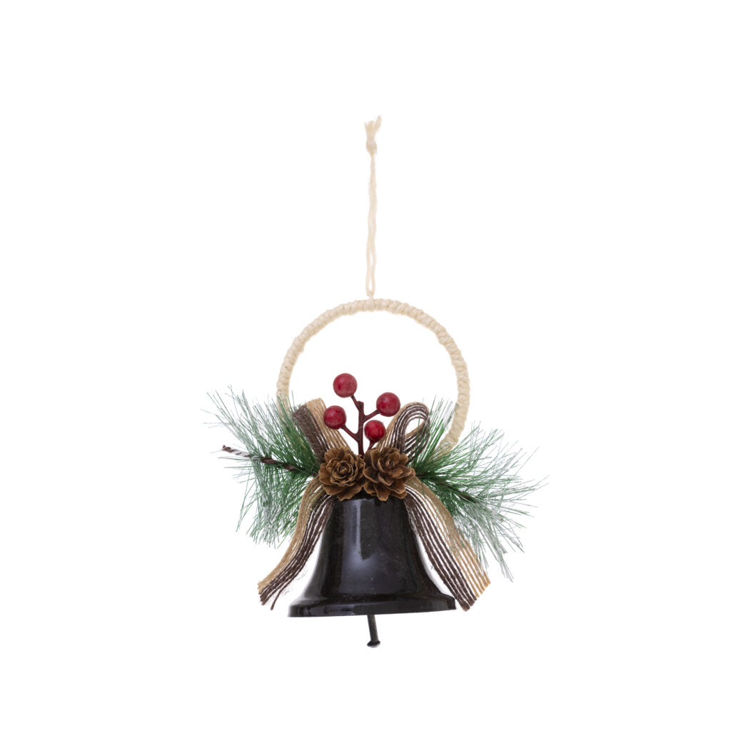 CLOCHES ET GRELOTS (Décoration a suspendre noir ou blanche)