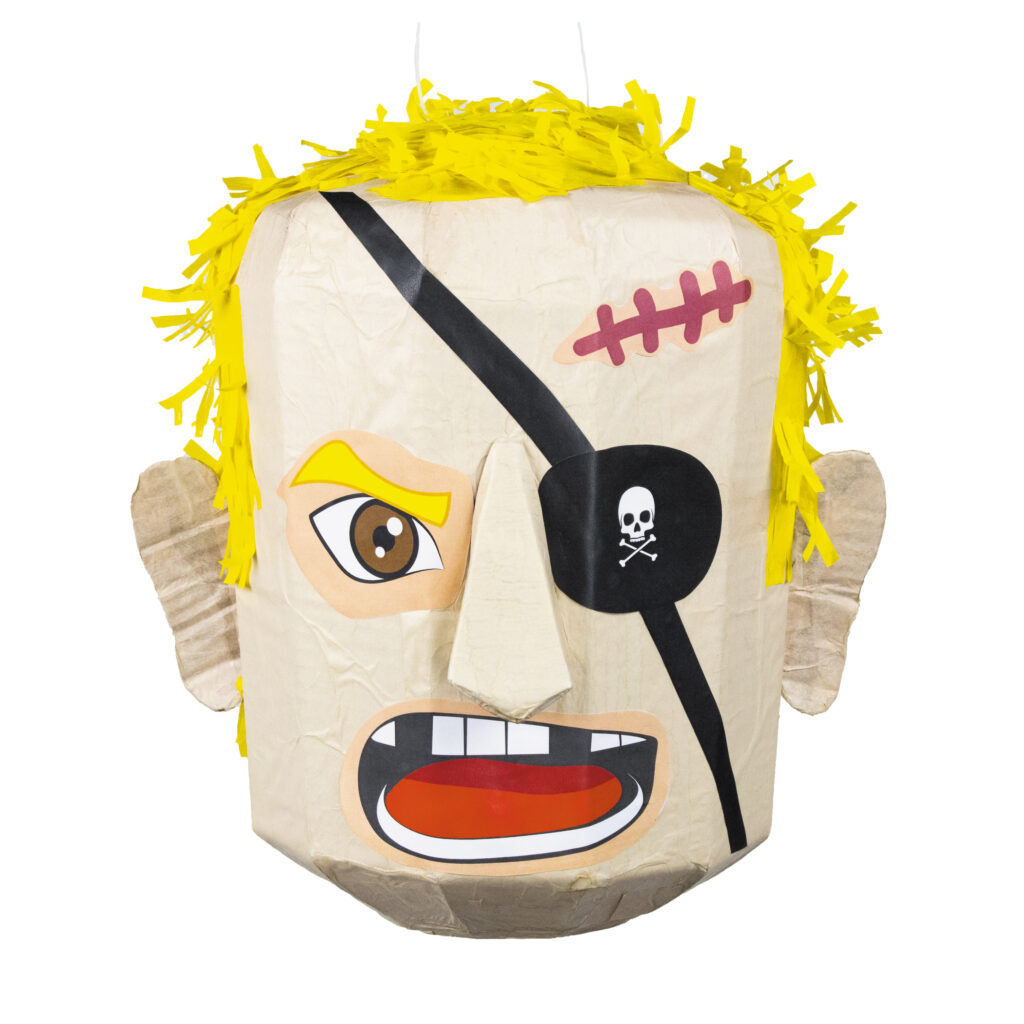 PINATA TÊTE DE PIRATE (Pirate blond)