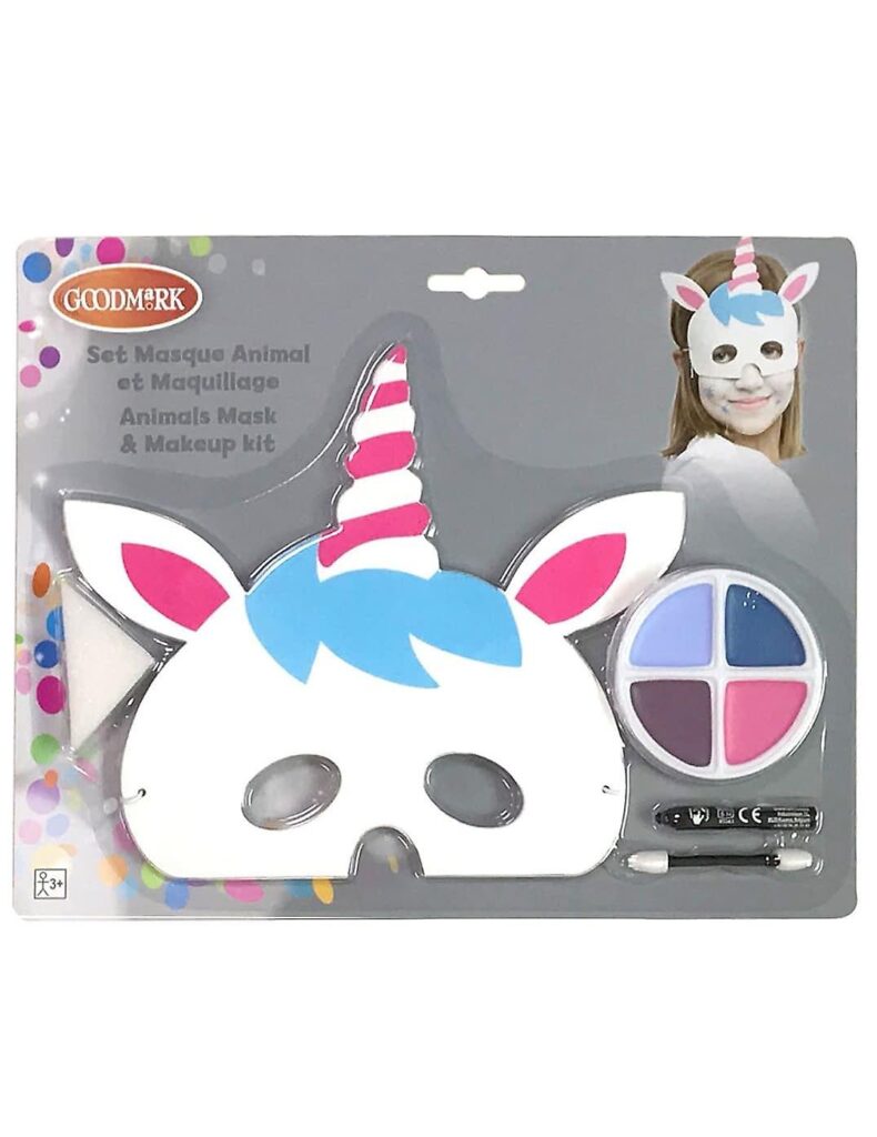 SET MASQUE ANIMAL (Masque EVA + maquillage)