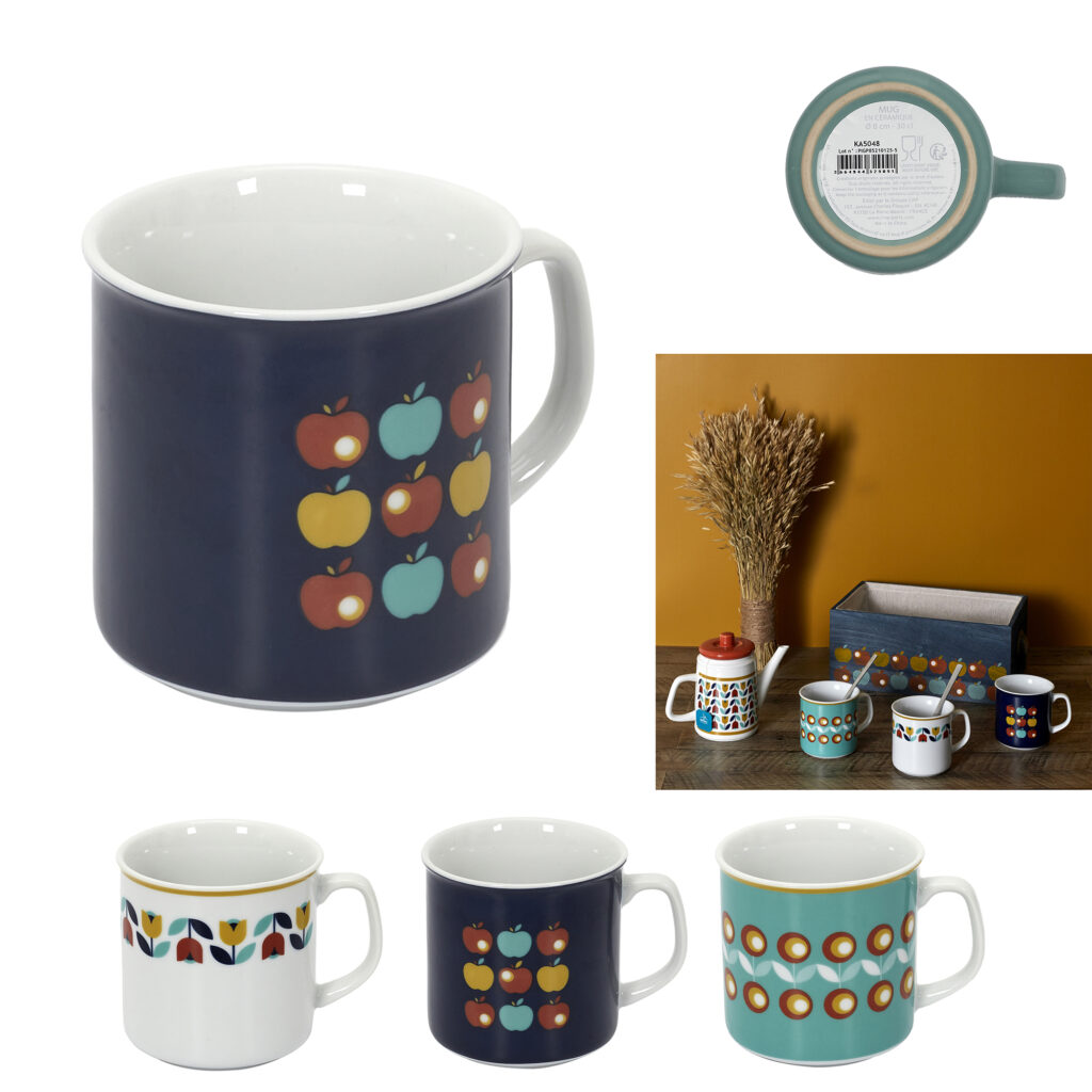 MUG RÉTRO VINTAGE (Contenance 30 cl)