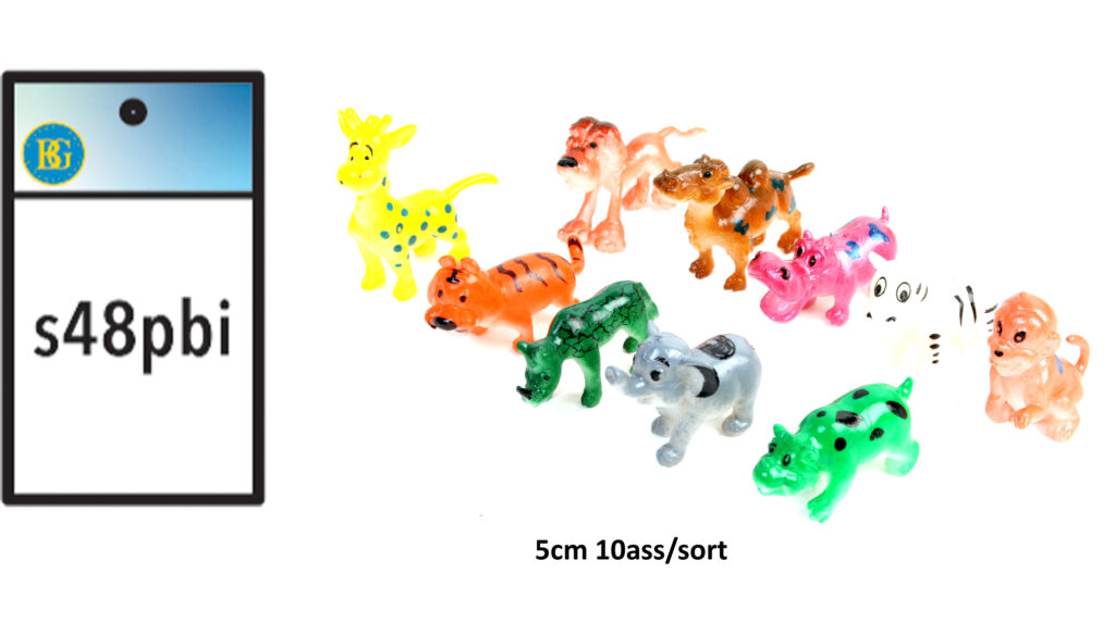 ANIMAUX FUN DU ZOO (Assortiment 48 pièces)