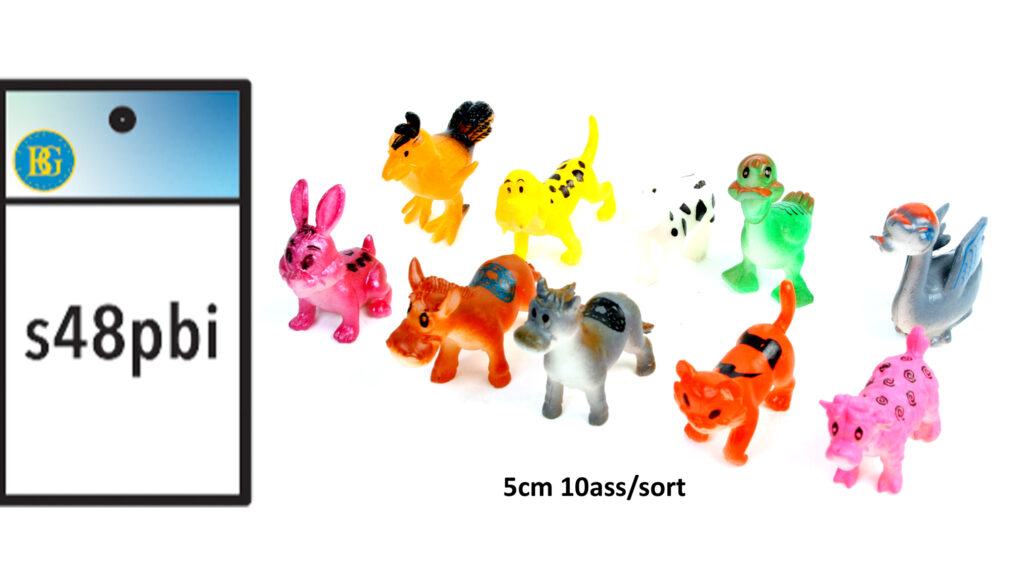 ANIMAUX FUN DE LA FERME (Assortiment 48 pièces)