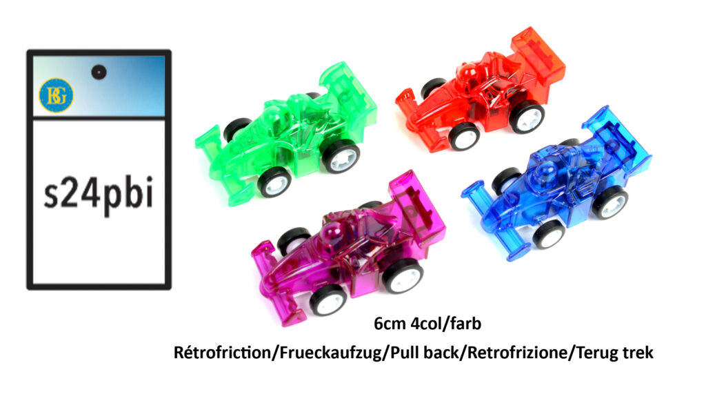PETITE VOITURE DE COURSE (Modèle rétro friction) Dimension 6 cm - 4 coloris