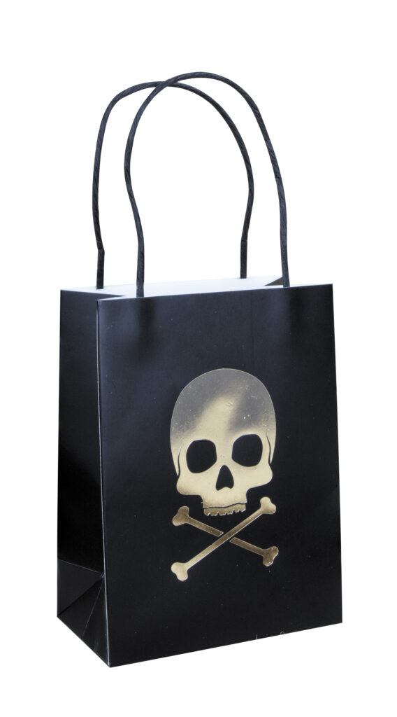 SACS CADEAU THÈME PIRATE (Paquet de 4 sacs)