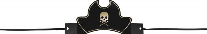 PACK CHAPEAUX DE PIRATES (8 chapeaux en carton) – Image 2