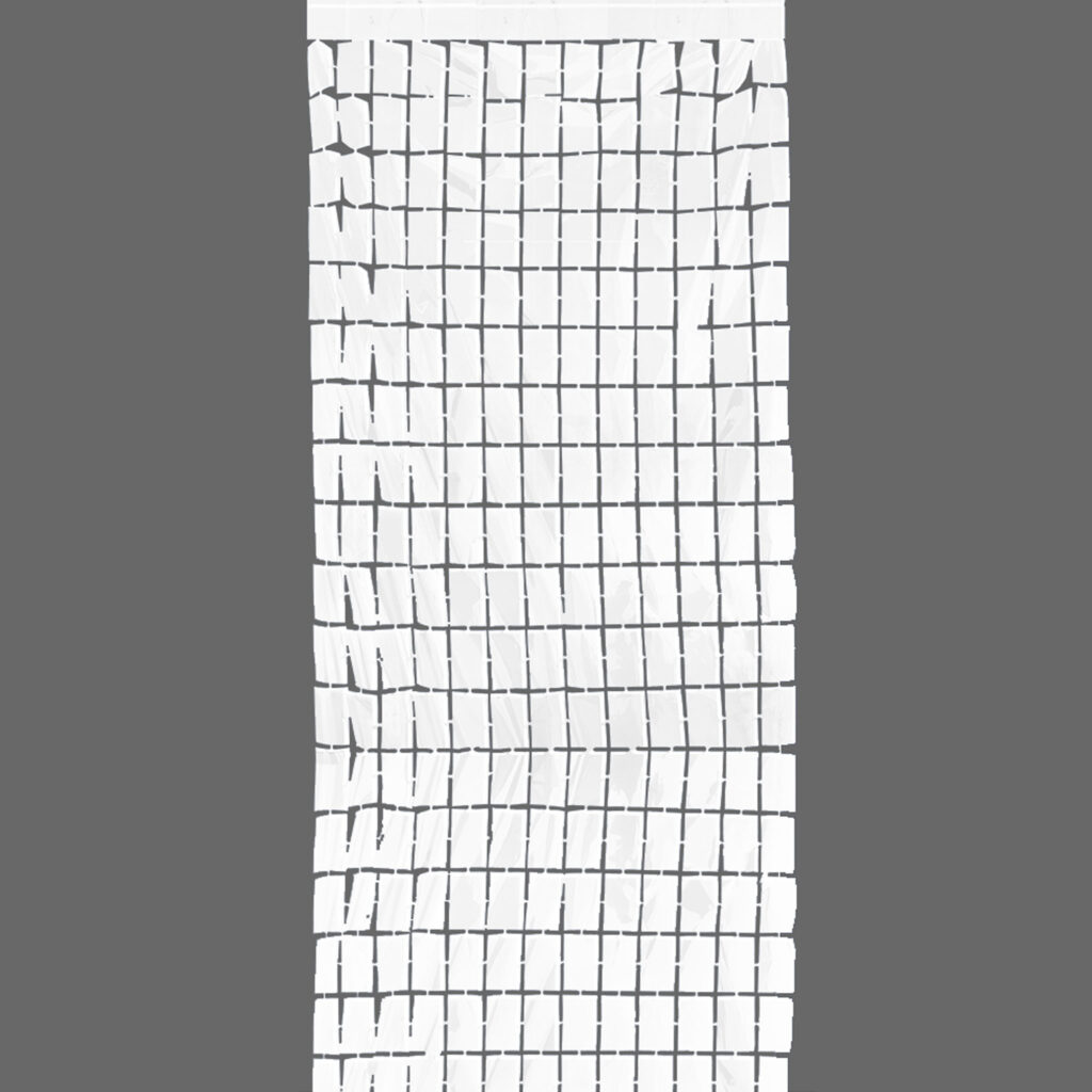 RIDEAU EN ALUMINIUM (Taille 2 x 1 mètre - 6 coloris)