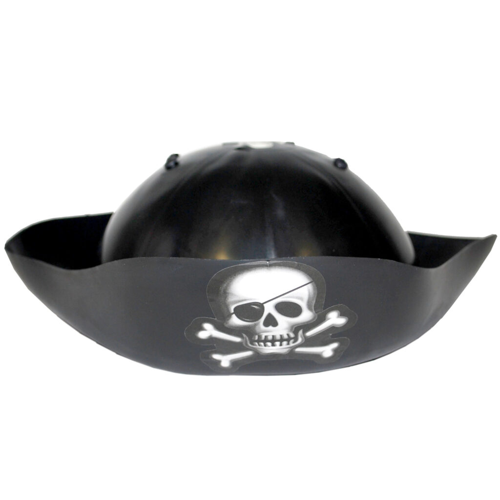 CHAPEAU DE PETIT PIRATE (Chapeau plastique enfant)