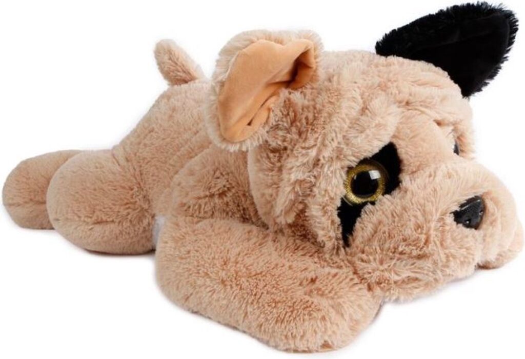 PELUCHE PETIT CHIEN (Dimension 80 cm)