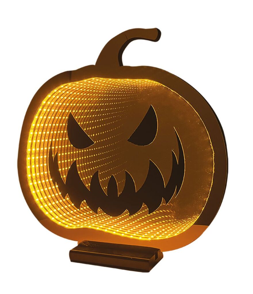 DÉCO CITROUILLE A LED (Dimension 40 cm)