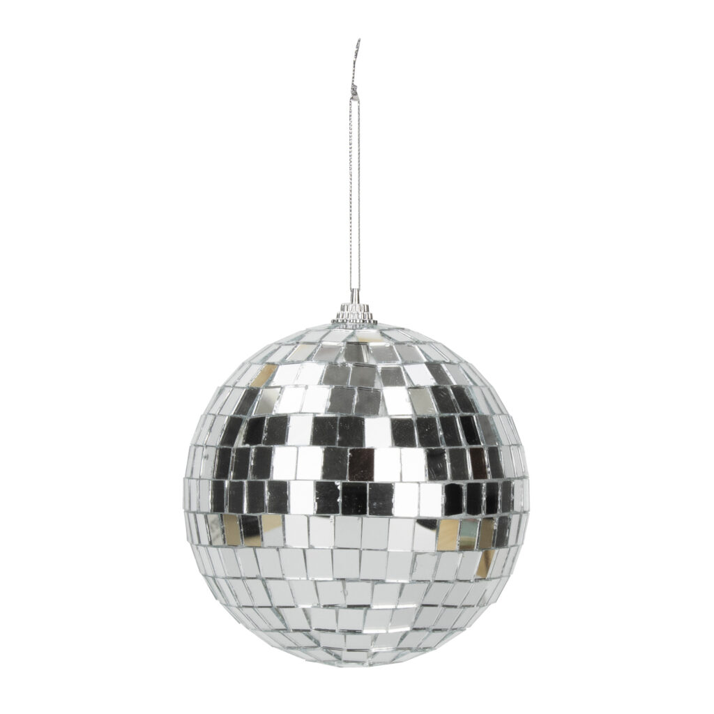 DUO BOULES A FACETTES (Boules disco 10 cm)