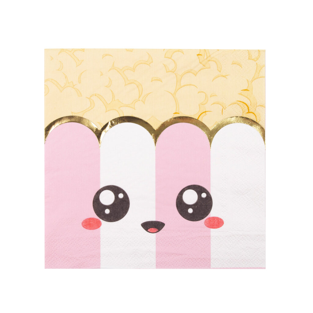 SERVIETTES THÈME DONUTS (Pack de 16 serviettes)