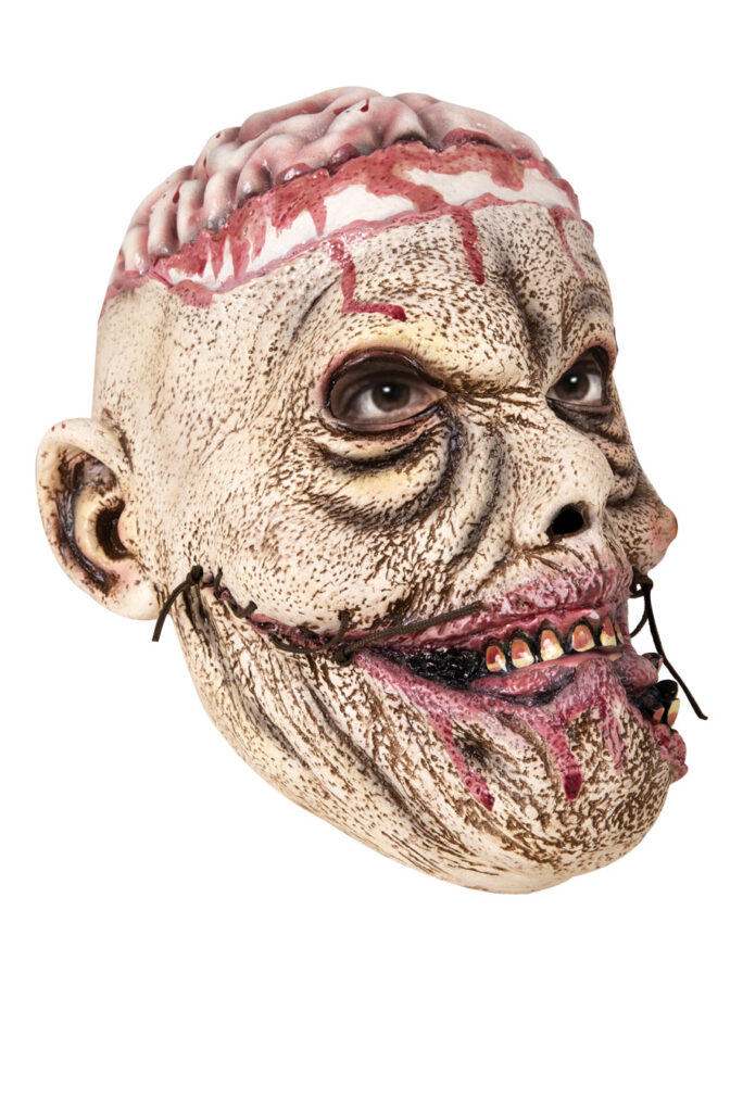 MASQUE ZOMBIE EN LATEX (Masque intégral en latex)