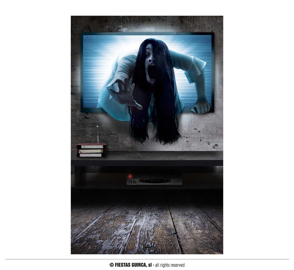 DÉCORATION MURALE (Femme possédée) Dimension 70 x 80 cm