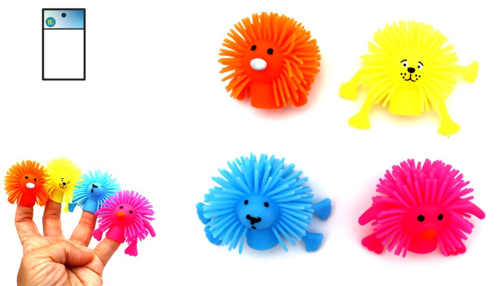 MARIONETTES POUR DOIGTS (Pack de 48 pièces)