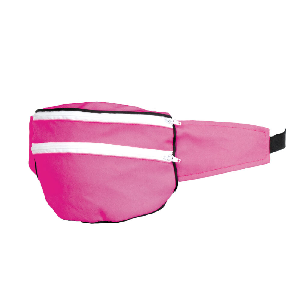 SAC BANANE FLUORESCENT (2 Coloris - Rose ou Jaune)
