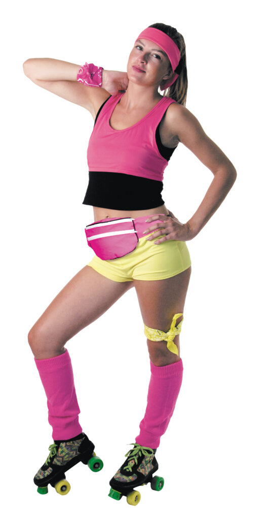 SAC BANANE FLUORESCENT (2 Coloris - Rose ou Jaune)