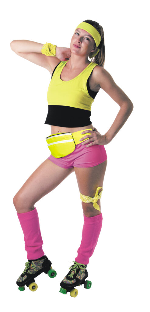 SAC BANANE FLUORESCENT (2 Coloris - Rose ou Jaune)