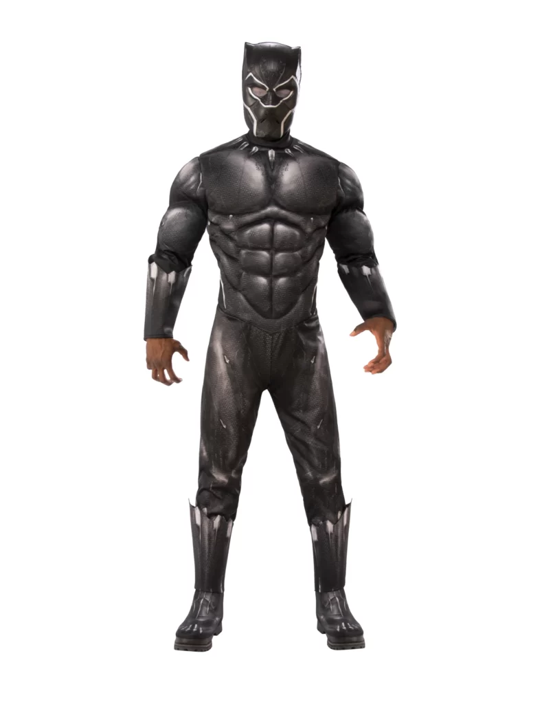 COSTUME BLACK PANTHER (Tailles adultes XL et M/L)