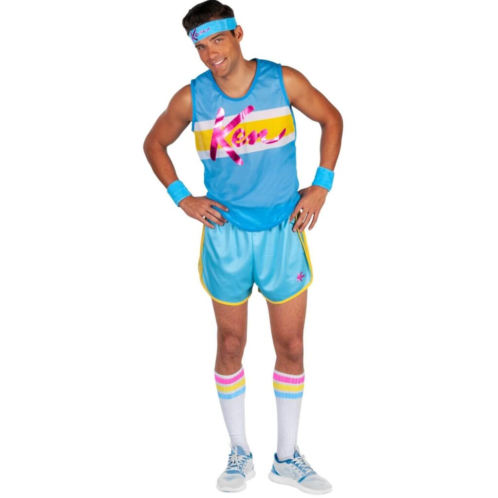 DÉGUISEMENT KEN AÉROBIC (Tailles M/L - XL)