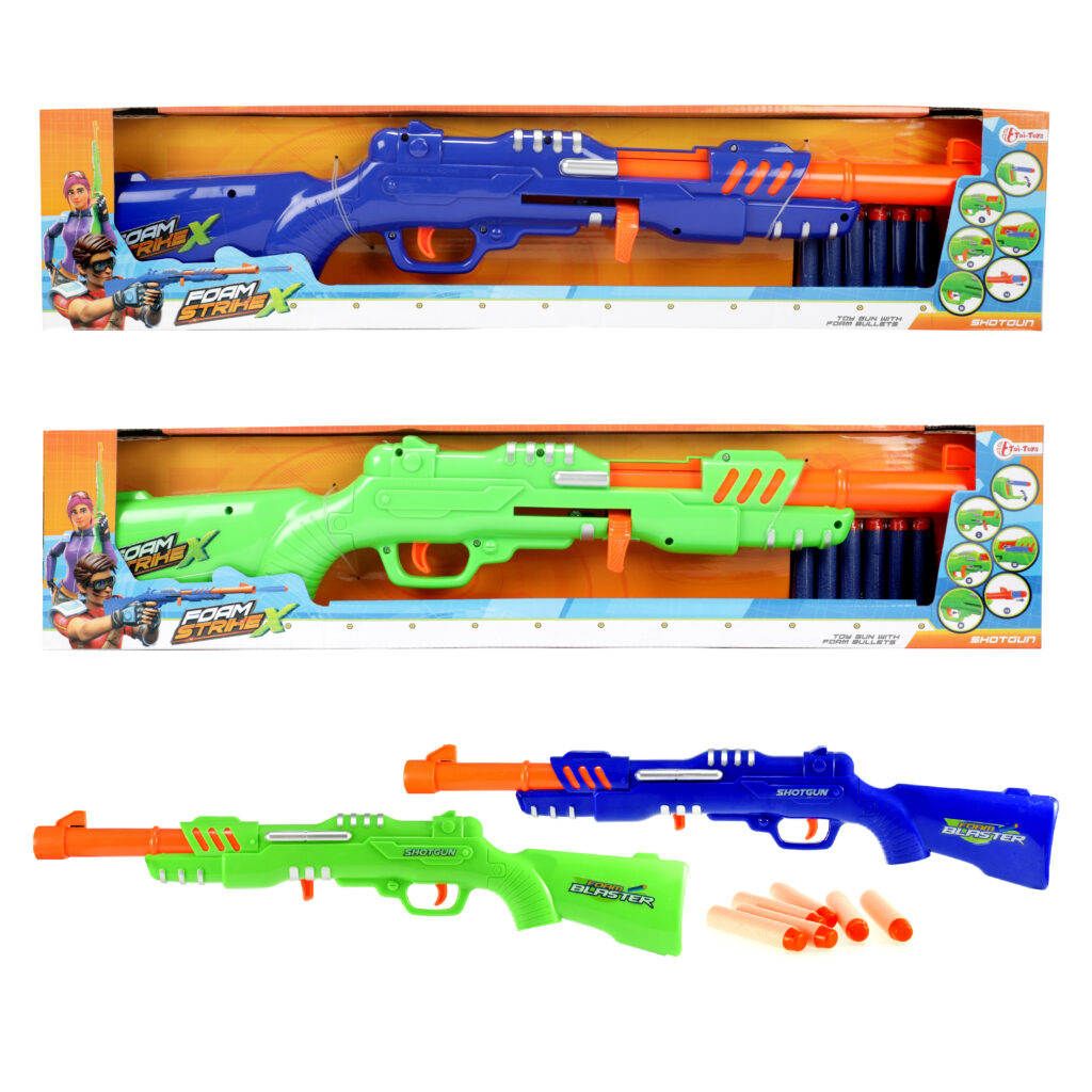 FUSIL FLÈCHES EN MOUSSE (Longueur 60 cm)
