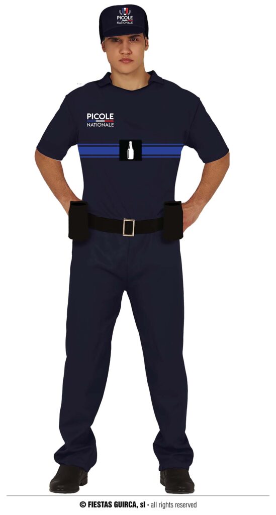 TENUE PICOLE NATIONALE (Déguisement pour adulte) Taille unique 52/54