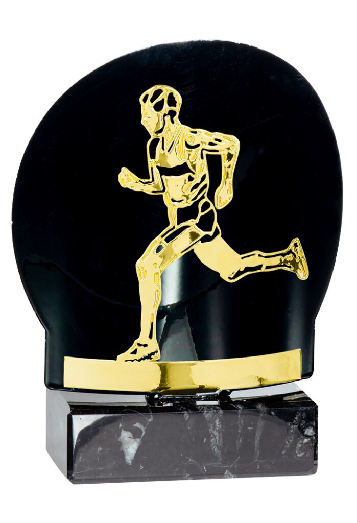 TROPHÉE DE COURSE GOLD (Trophée métal doré - 18 cm)