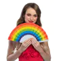 ÉVENTAIL ARC EN CIEL (LOT DE 6 pièces) – Image 2
