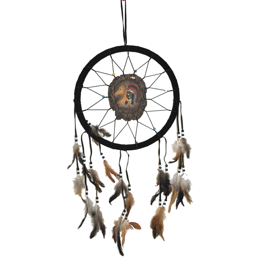 ATTRAPE RÊVES INDIEN (Décoration 33 cm)
