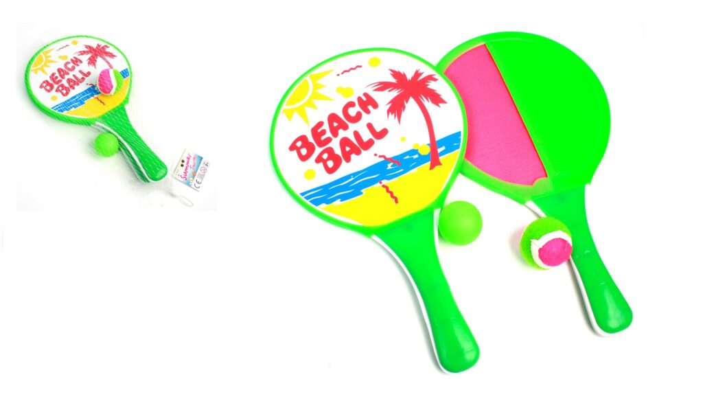 RAQUETTES BEACH BALL (Balle avec scratch)