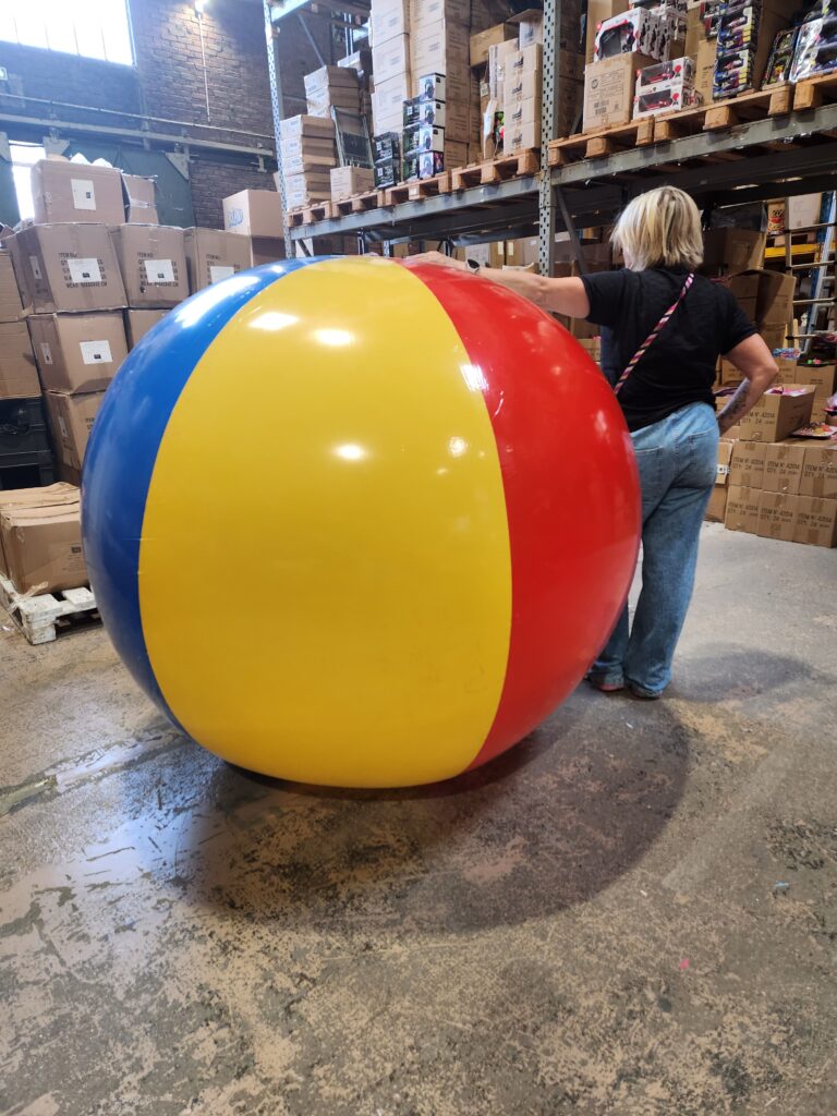 BALLON DE PLAGE XXXL (Diamètre 150 cm)