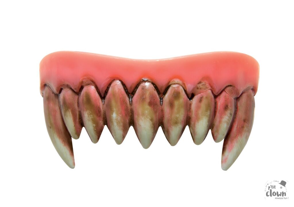 DENTIER DE VAMPIRE (Dentier très réaliste)