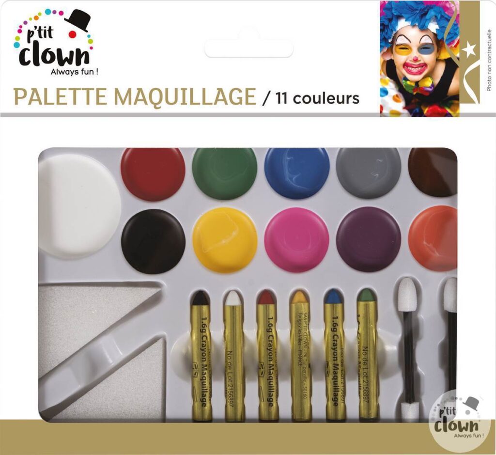 PALETTE DE MAQUILLAGE (Coffret 11 couleurs)