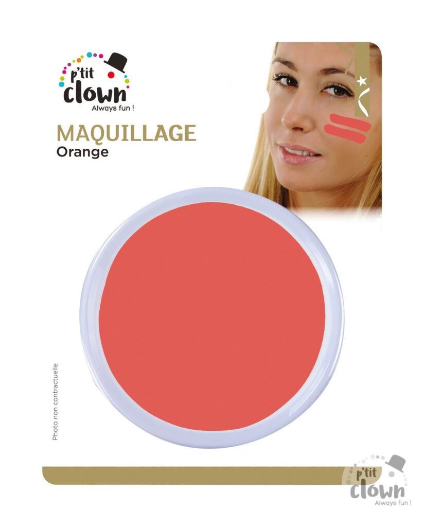 MAQUILLAGE GALET COLORÉ (Fard gras 10 gr - 8 coloris)