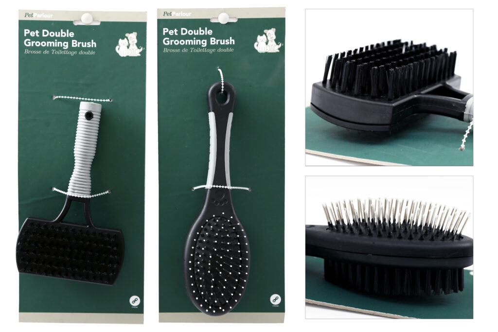 BROSSE POUR CHIEN (Longueur 21 cm - 2 modèles)