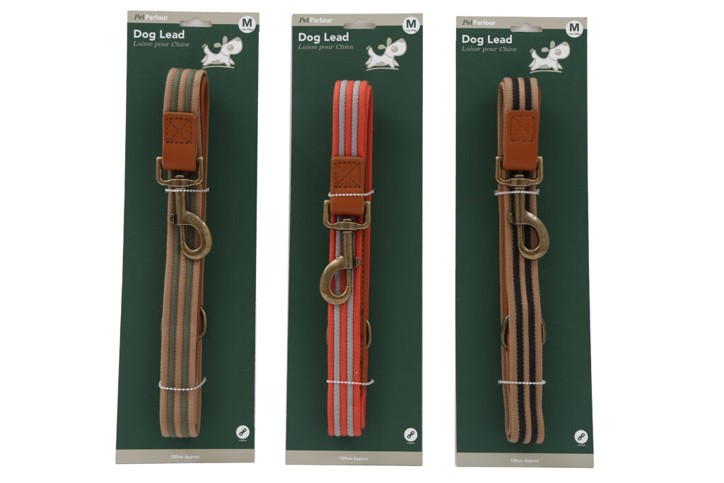 LAISSE DE LUXE POUR CHIEN (Longueur 120 cm)