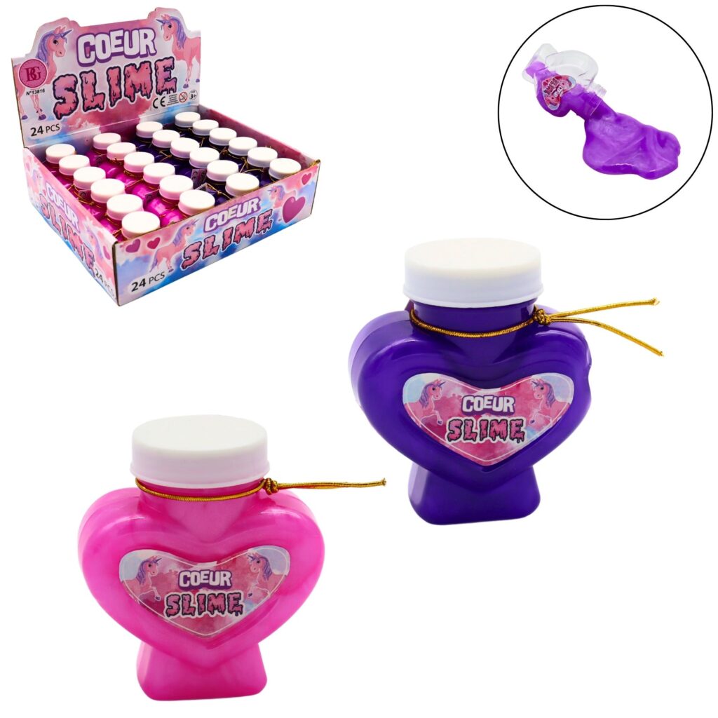 PATE SLIM FORME COEUR (Présentoir de 24 pièces) Poids 55 gr - 2 coloris