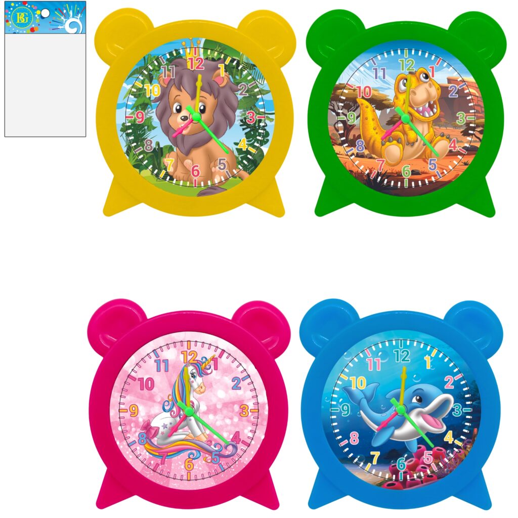 HORLOGE POUR ENFANT (Pour apprendre l'heure) Diamètre 10 cm