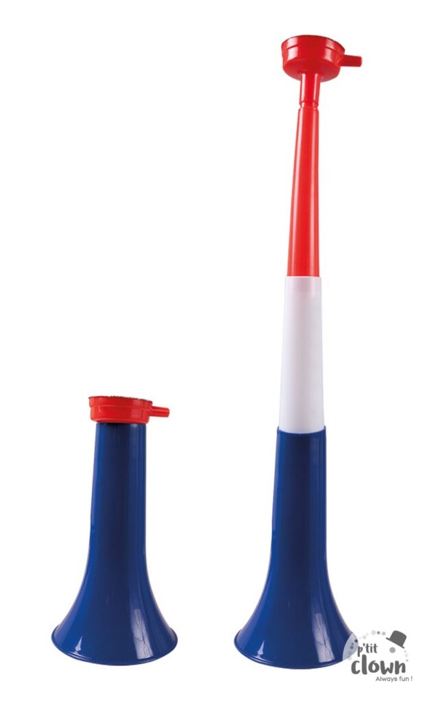 TROMPETTE ALLEZ FRANCE (Corne supporter BBR) Démontable - 40 cm