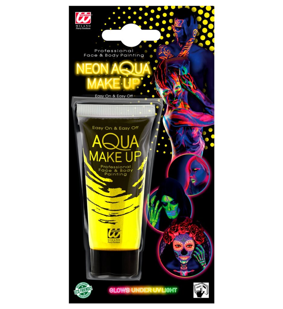 MAQUILLAGE NÉON JAUNE (Tube 30 ml)