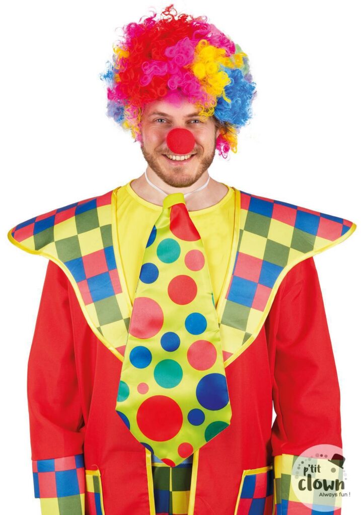 GRANDE CRAVATE DE CLOWN (Taille géante - 50 cm)