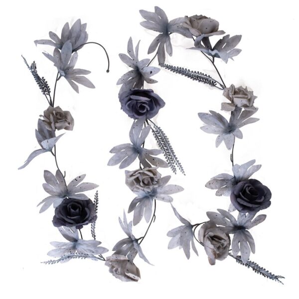 GUIRLANDE FLEURS FUNESTES (Longueur 220 cm)