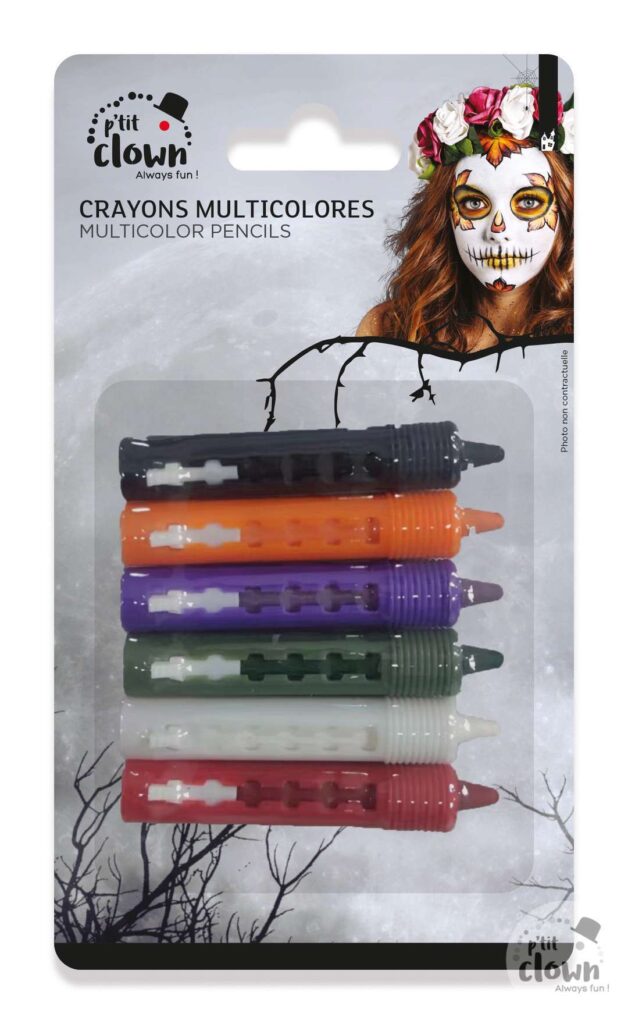 CRAYONS DE MAQUILLAGE (Spécial Halloween)